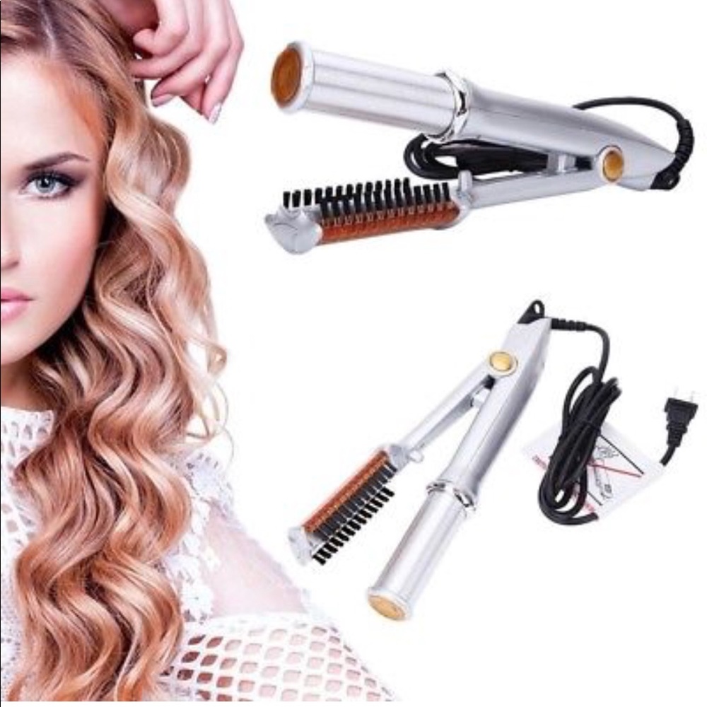 Rotating curling Iron